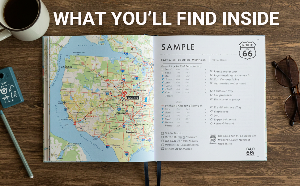 travel guide with checklist