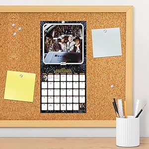 wall calendars 2024-2025 small calendar planner gifts for men women room decor gift