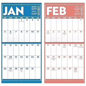calendar 2024-2025 wall calendars planners gifts for men women home room decor gift