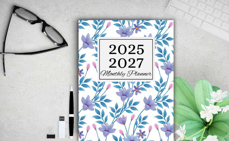 3 year calendar 2025-2026-2027 monthly planner
