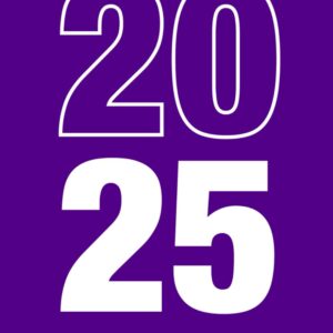 2025: Diary A5 Week to View on 2 Pages Weekly Journal Agenda WO2P Planner Full Year Jan to Dec 25 Horizontal Layout | Notes, Calendars, Moon Phases | Plain Violet Purple Cover