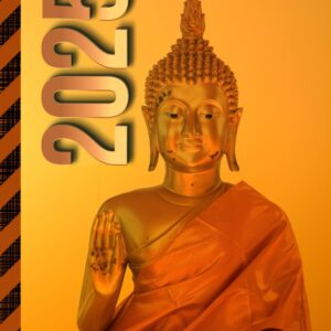 2025 Weekly Diary: Hardcover / 6x9 Dated Personal Organizer / Daily Schedule With Checklist - To Do List - Note Section - Habit Tracker / Organizing Gift / Buddha Statue - Zen Buddhist Theme Cover