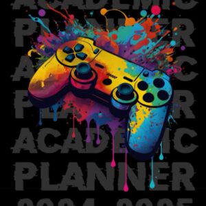Academic Planner 2024-2025 Gamer: With Daily & Weekly and Monthly Spreads, To-Do List, Habit Tracker & Homework Organizer for Elementary Middle and ... Video Games Lovers, Perfect Gift for School.