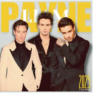 Calendar 2025: Monthly Calender The Prince of Pop Looking ahead to new year, Popular music for gift on holidays,birthdays.