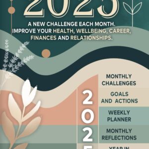 2025 Diary: with Monthly Self-Improvement Challenges