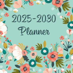 2025-2030 Planner: Monthly Pocket Six Year Calendar and Organizer