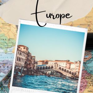 Europe Travel Journal: Guided Keepsake diary for your trip! Activities Planner. Vacation Journaling Notebook for Travelers and Memories. Record My Daily Adventures