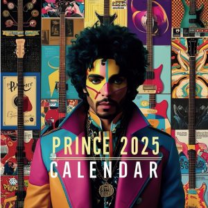 Calendar 2025: The Prince of Pop Looking ahead to new year, Popular music King. for gift on holidays,birthdays | Kalender Calendario Calendrier