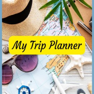 My Vacation Planner and Notebook for Plans, Budgeting, Checklists, Ticketing, Thoughts - Travel Journal / Diary for 100 Trips ((Travel Gifts) - Because Planning an Adventure Is No Fricking Joke