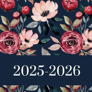 2025-2026 Monthly Planner: 2 Year Calendar with Holidays, Large Organizer and Schedule with Monthly Expense Tracker