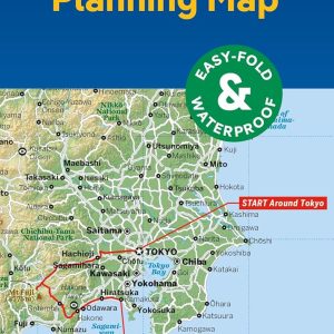 Lonely Planet Japan Planning Map: Durable, Waterproof, Easy-Fold Travel Map with Attractions, Itineraries & Transport Guide | Handy Slipcase for Japan Adventures