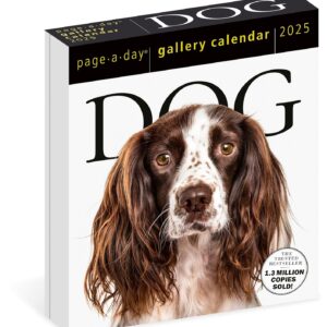 Dog Page-A-Day® Gallery Calendar 2025: An Elegant Canine Celebration