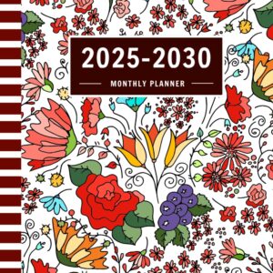 2025-2030 Monthly Planner: 6 Years Calendar from January 2025 To December 2030 with Federal Holidays
