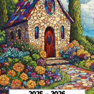 Catholic Liturgical Pocket Calendar 2025-2026: 2 Years Pocket Planner with Inspirational Quotes January 2025 to December 2026, 24 Month Small Organizer | The Church
