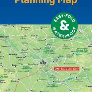 Lonely Planet France Planning Map
