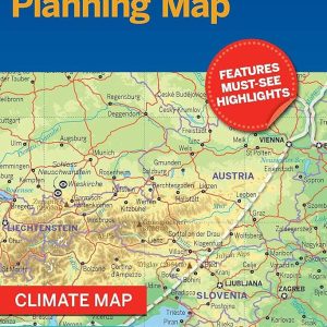 Lonely Planet Europe Planning Map: Easy-Fold, Full Colour Travel Map with Top Attractions, Itineraries & Themed Lists | Handy Slipcase for European Adventures