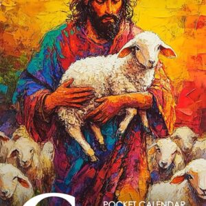 Catholic Liturgical Pocket Calendar 2025-2026: Two-Year Monthly Planner for Purse, 24 Months with Inspirational Quotes | The Good Shepherd