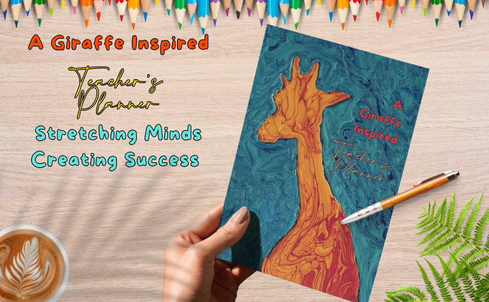 Giraffe-Inspired Teacher's Planner
