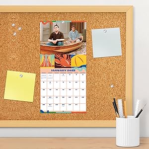 wall calendars 2024-2025 small calendar planner gifts for men women room decor gift