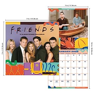 wall calendars 2024-2025 small calendar planner gifts for men women room decor gift