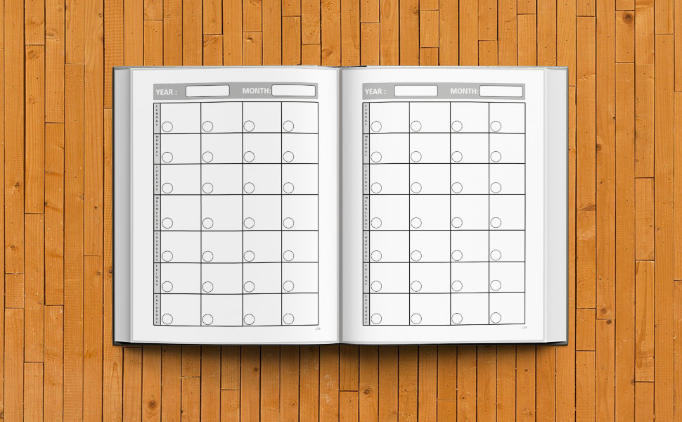 Undated calendar