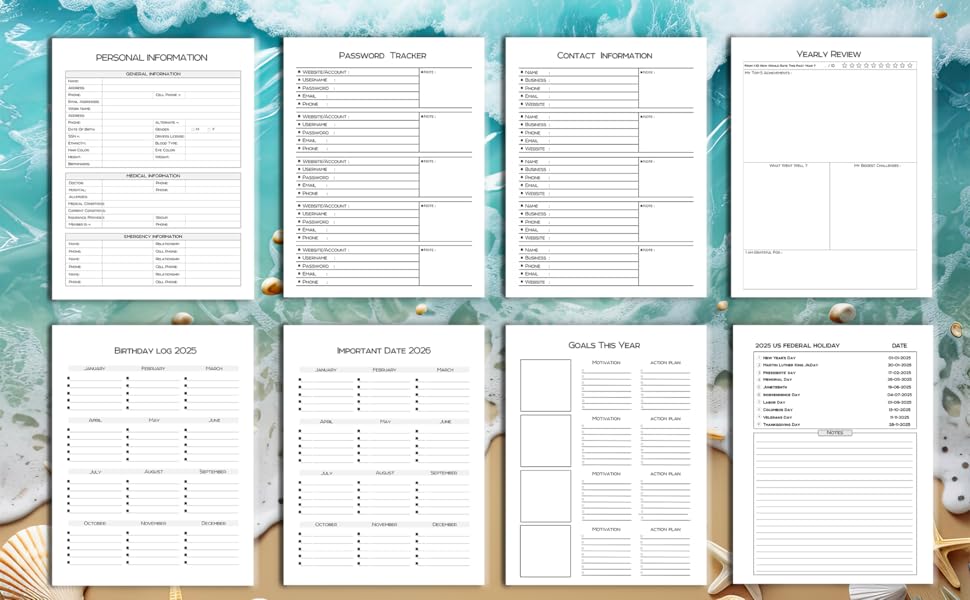 2025-2032 monthly planner