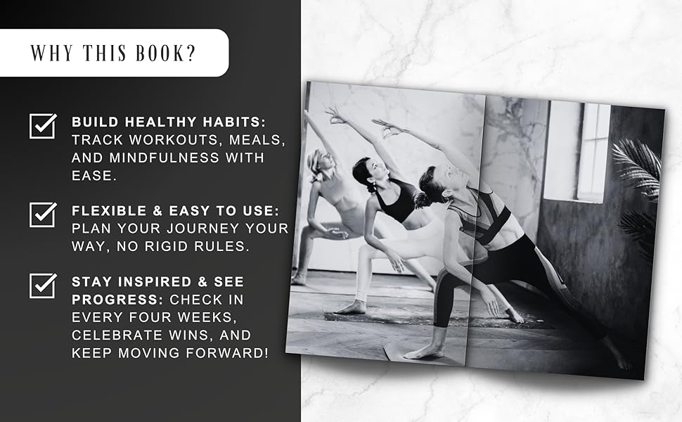 Build healthy habits, flexible and easy to use, stay inspired and see progress