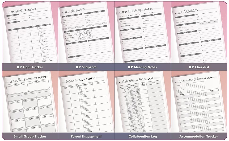 IEP caseload planner 2025-2026