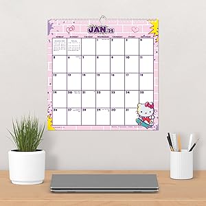 calendar 2024-2025 wall calendars weekly planners gifts for men women home room decor gift