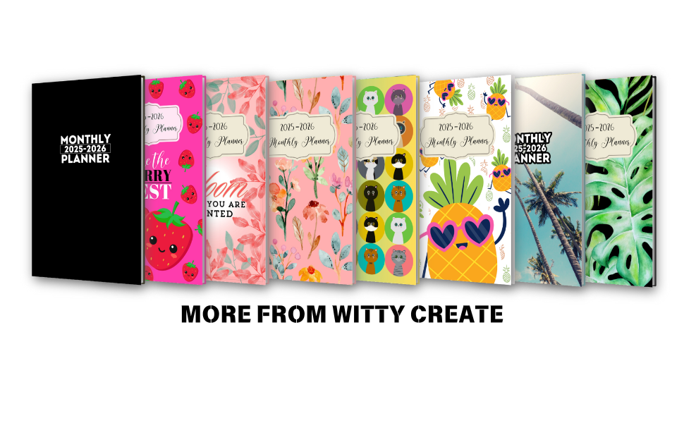 Monthly Planner 2025-2026