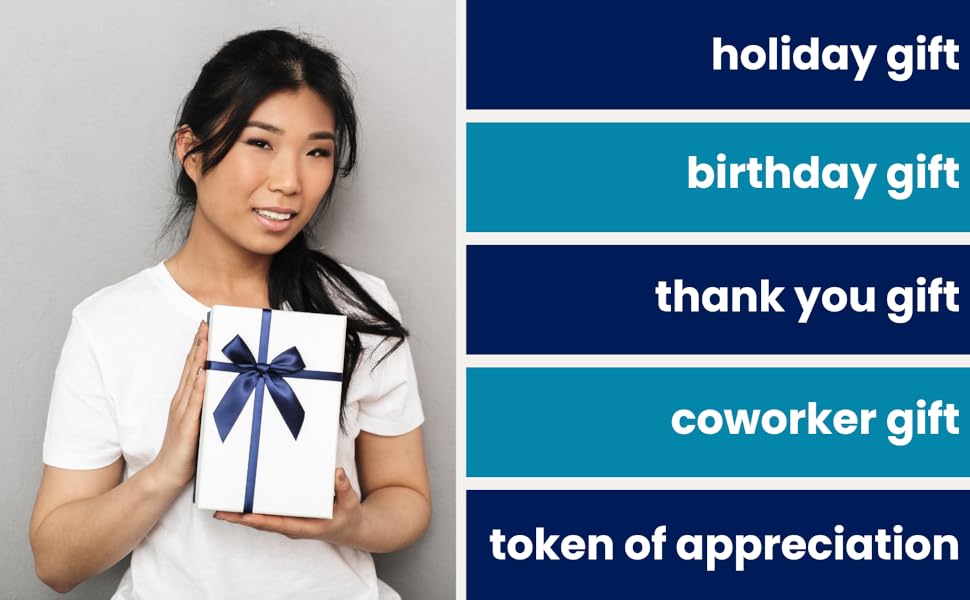 holiday, birthday, thank you, coworker, token of appreciation gift