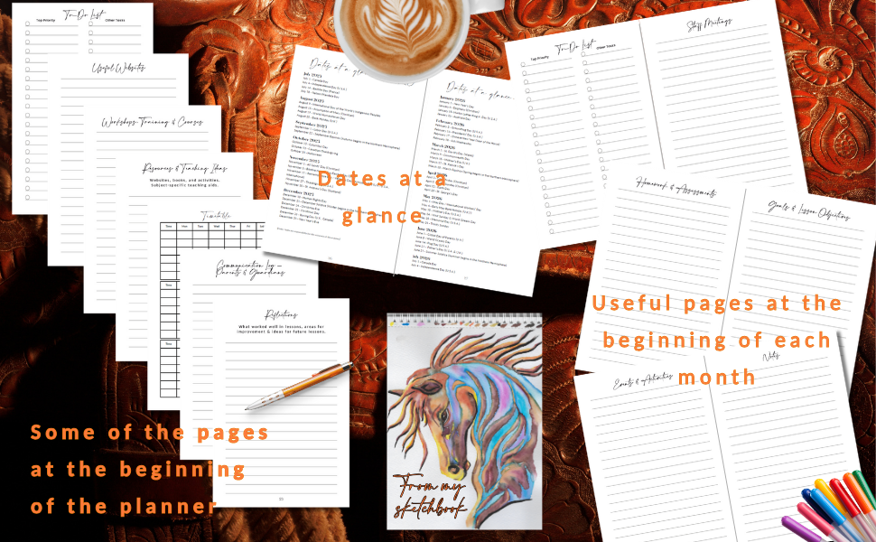 Useful pages for teachers