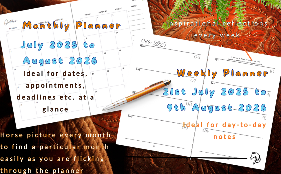 Monthly and Weekly Planner