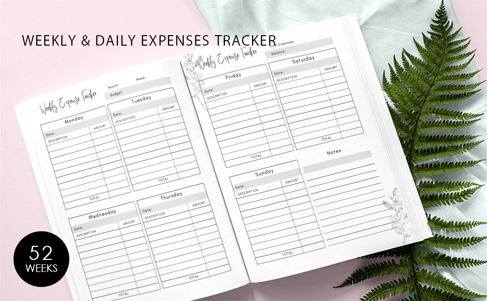 Weekly & Daily Expenses Tracker