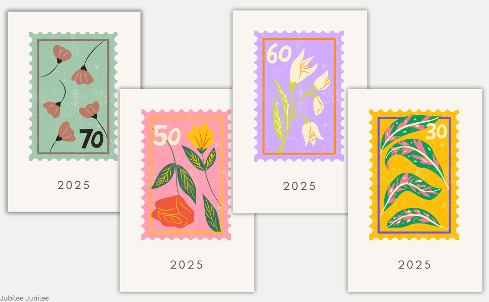 2025 diary A5 week to view, 2025 month to view diary, 2025 diary vintage cover, 2025 flower diary