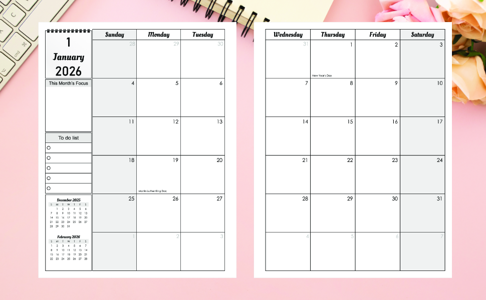 Homeschool mama Planner 2025-2026