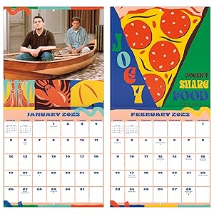 wall calendars 2024-2025 small calendar planner gifts for men women room decor gift