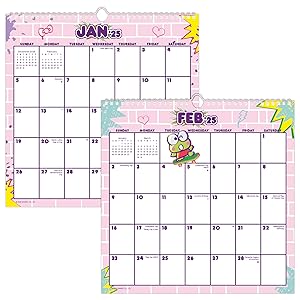 calendar 2024-2025 wall calendars weekly planners gifts for men women home room decor gift