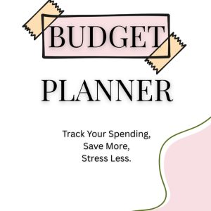 Simple Budget Planner for Beginners: Track your budget | Save More Money and Build Better Financial Habits | A Monthly Budgeting Journal for Beginners