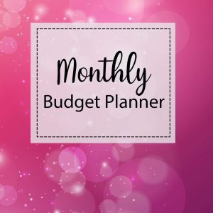 Monthly Budget Planner: Weekly Expense Tracker Bill Organizer Notebook Business Money Personal Finance Journal Planning Workbook size 8.5x11 Inches Sparkle Pink Style (Expense Tracker Budget Planner)