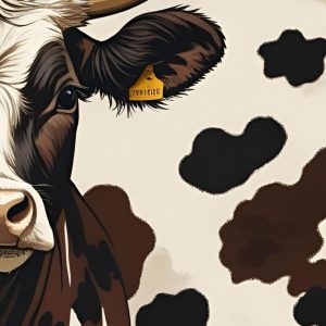 Academic Year Planner A5: ( Cow Print ) Canada - Weekly Horizontal With Monthly Calendar, Class Schedule & Note Pages - 12 Month - Dated - August to ... - Gift Ideas For Kids, Student and Teacher.