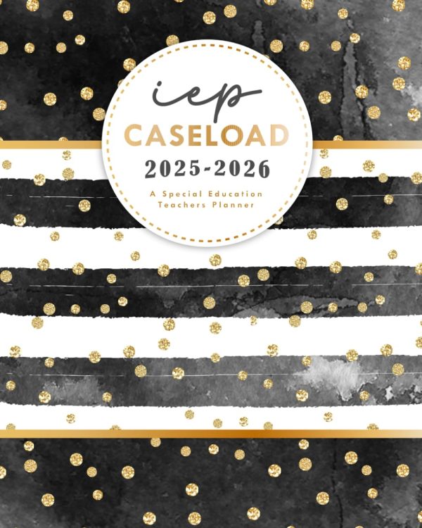IEP Caseload Planner 2025-2026: A Special Education Teachers Organizer ...