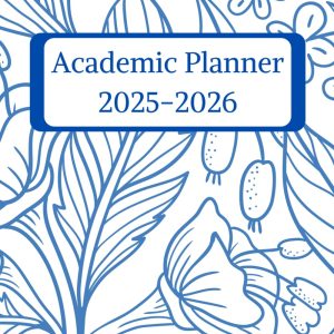 Academic Planner 2025-2026 with Gradebook
