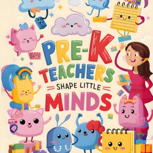 Teacher Academic Planner 2024-2025: Lesson Organizer for Pre-K Educators Weekly and Monthly (September 2024 - August 2025)