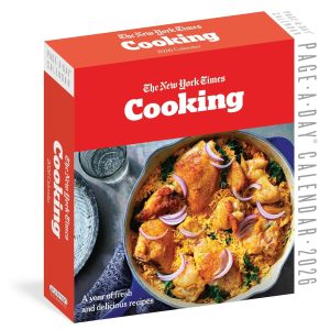 New York Times Cooking Page-A-Day® Calendar 2026: A Year of Fresh and Delicious Recipes