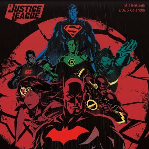 2025 DC Comics The Justice League (Classic) Wall Calendar