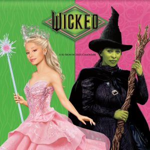 2025 Wicked Part 1: Elphaba and Glinda Wall Calendar
