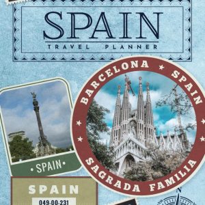 Spain Travel Book - Planner and Journal with Prompts, Perfect for Preparing for Your Vacation and Writing About Your Experiences: Also Great for Study Abroad Gifts!