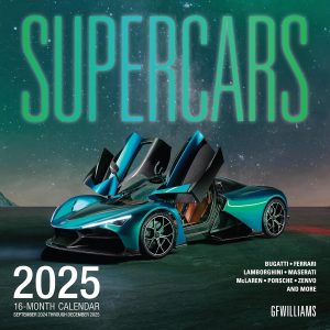 Supercars 2025: 16-Month Calendar--September 2025 through December 2026