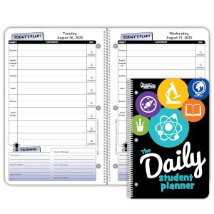 2025-2026 The Daily Student Planner Dated 5020D